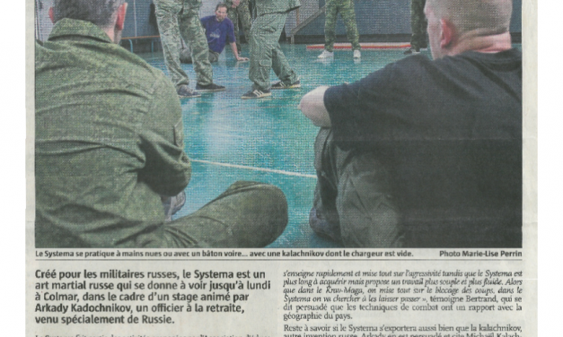 Journal L&rsquo;Alsace, 26 avril 2014